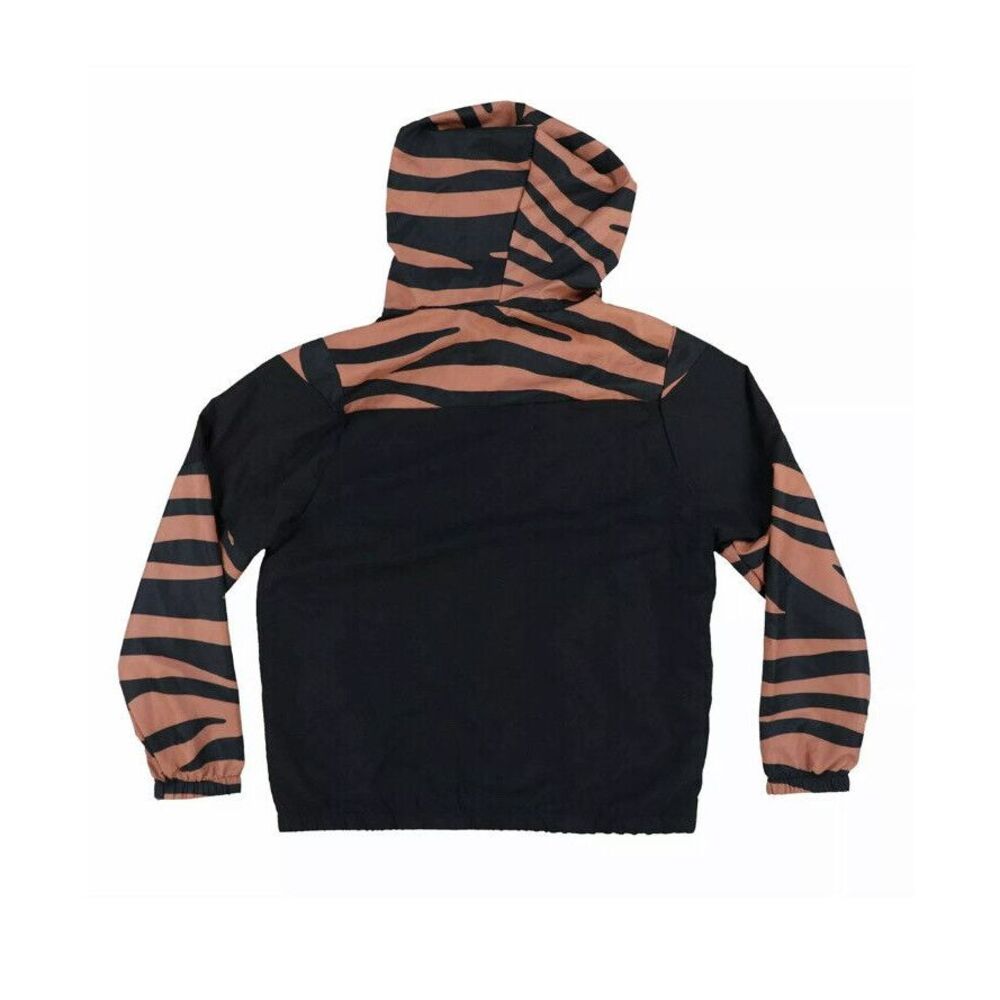 Victoria's Secret PINK Full Zip Anorak Hoodie Jacket Sz M / L Animal Print - Picture 2 of 2
